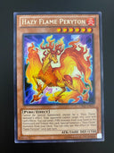 Yugioh Hazy Flame Peryton CBLZ-EN031 Rare Unlimited Edition VLP