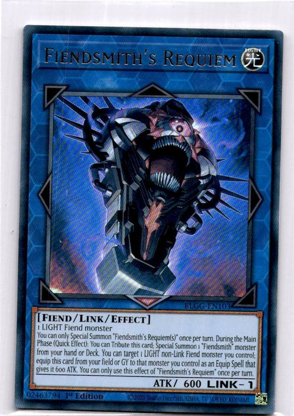 Yugioh Fiendsmith's Requiem BLGG-EN103 Ultra Rare 1st Edition NM