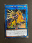 Yugioh Knightmare Unicorn RA01-EN043 Quarter Century Rare 1st Edition NM