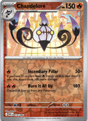Pokemon Chandelure 018/086 White Flare Reverse Holo NM