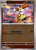 Pokemon Braixen 012/086 Chaos Rising Reverse Holo NM