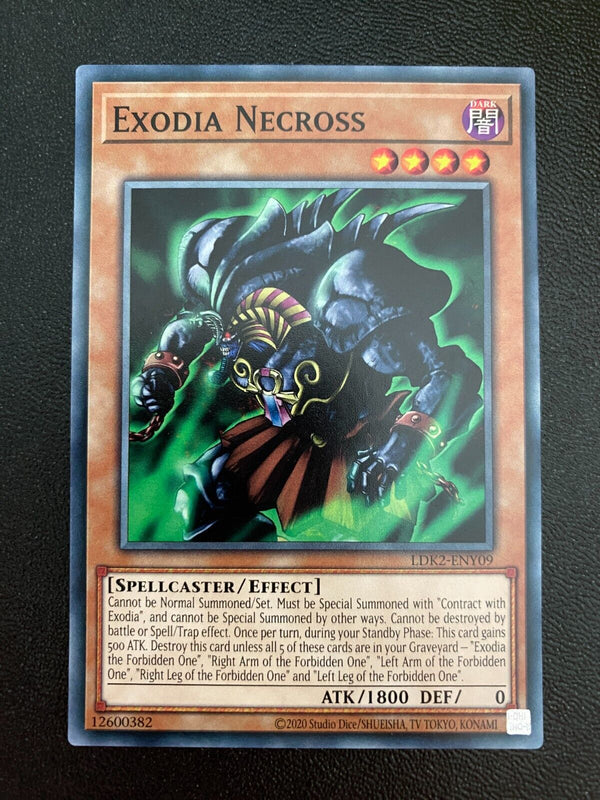 Yugioh Exodia Necross LDK2-ENY09 Common Unlimited Edition NM