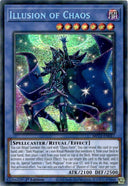 Yugioh Illusion of Chaos MP23-EN017 Secret Rare 1st Edition LP