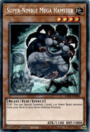 Yugioh Super-Nimble Mega Hamster RA02-EN004 Secret Rare 1st Edition LP