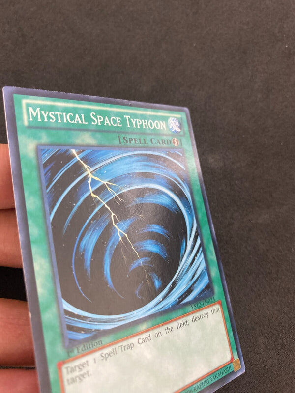 Yugioh Mystical Space Typhoon YS12-EN024 1st Edition MP