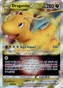 Pokemon Dragonite VSTAR 050/078 Pokemon Go Full Art Holo NM
