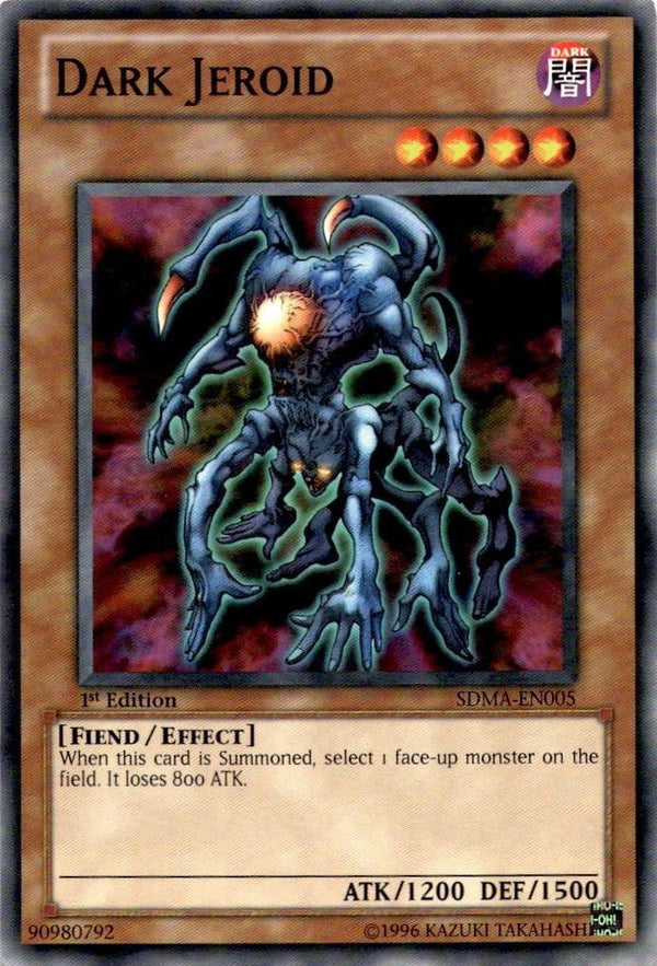 Yugioh Dark Jeroid SDMA-EN005 Common 1st Edition NM