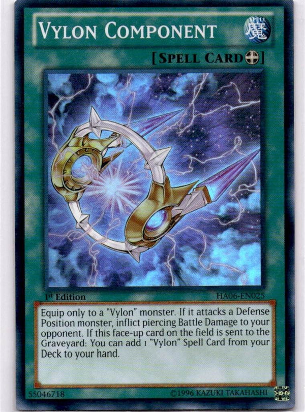 Yugioh Vylon Component HA06-EN025 Super Rare 1st Edition NM