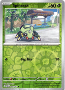 Pokemon Spinarak 004/167 Twilight Masquerade Reverse Holo NM