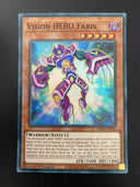 Yugioh Vision HERO Faris RA01-EN004 Super Rare 1st Edition NM/MINT