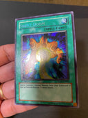 Yugioh Silent Doom GLAS-EN094 Secret Rare 1st Edition Euro LP/VLP