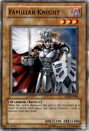 Yugioh Familiar Knight EP1-EN006 Common Unlimited Edition DAMAGED