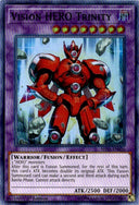 Yugioh Vision HERO Trinity SHVA-EN036 NA Super Rare 1st Edition LP