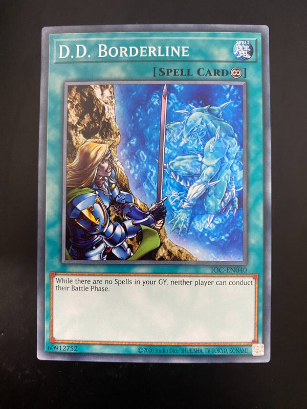 Yugioh D.D. Borderline IOC-EN040 Common Unlimited Edition NM/MINT