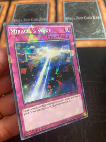 Yugioh Miracle's Wake BP03-EN220 Shatterfoil 1st Edition LP/VLP