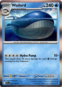 Pokemon Wailord 041/159 Journey Together Holo NM
