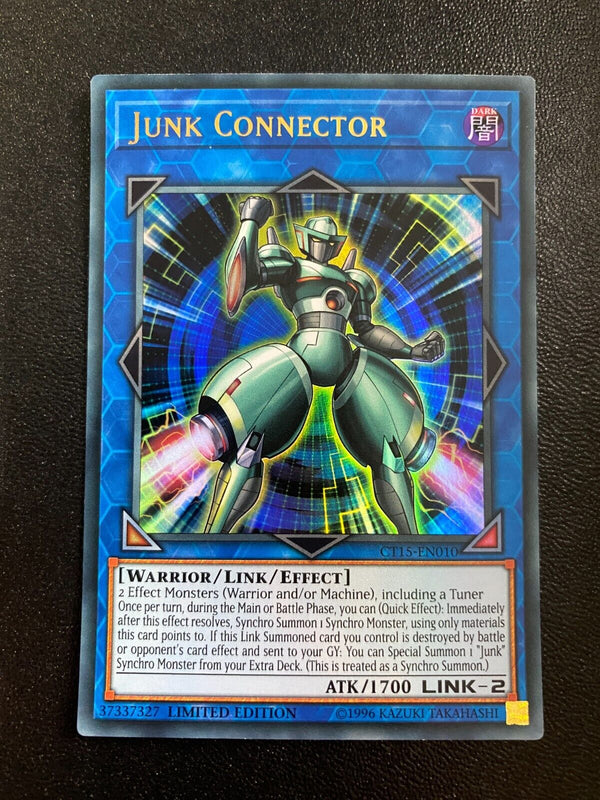 Yugioh Junk Connector CT15-EN010 Ultra Rare 1st Edition LP