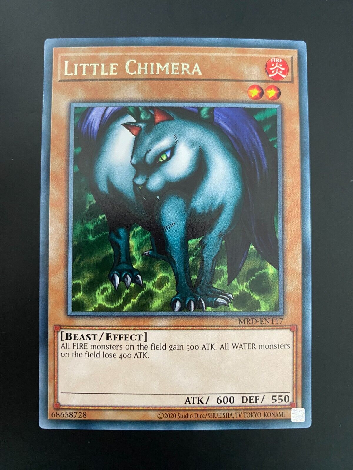 Yugioh Little Chimera MRD-EN117 Rare Unlimited Edition NM/MINT