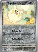 Pokemon Togedemaru 151/197 Obsidian Flames Reverse Holo NM
