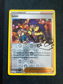 Pokemon Leon 134/159 Crown Zenith Reverse Holo NM