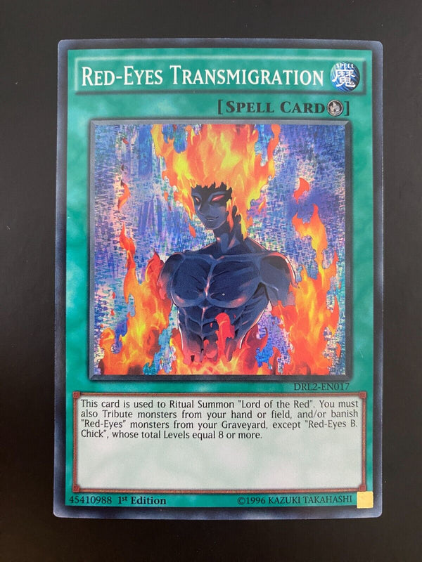 Yugioh Red-Eyes Transmigration DRL2-EN017 1st Edition NM-MINT