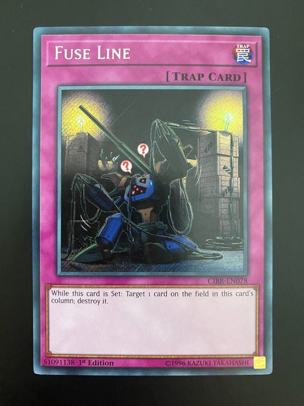 Yugioh Fuse Line CIBR-EN078 Secret Rare 1st Edition VLP