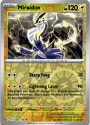 Pokemon Miraidon 080/198 Scarlet Violet Base Reverse Holo NM