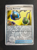 Pokemon Energy Retrieval 171/198 Scarlet Violet Base Reverse Holo VLP/NM