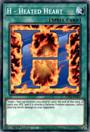 Yugioh H - Heated Heart LDS3-EN107 Common 1st Edition NM