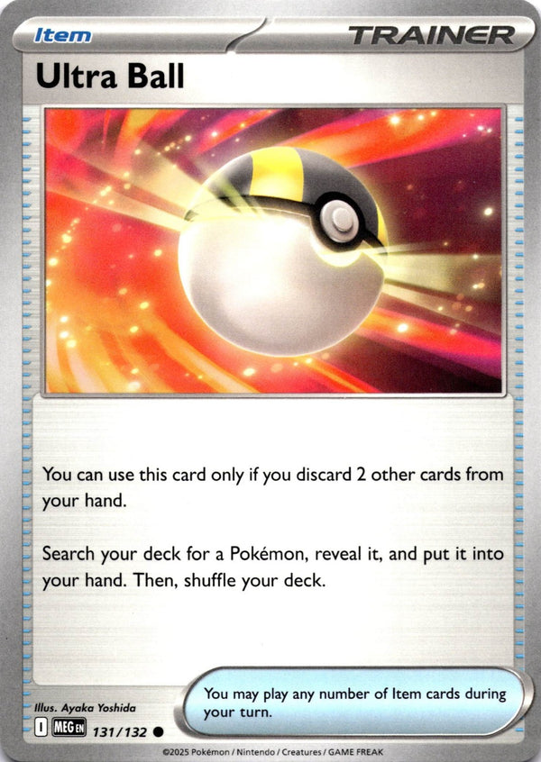 Pokemon Ultra Ball 131/132 Mega Evolution Non Holo NM
