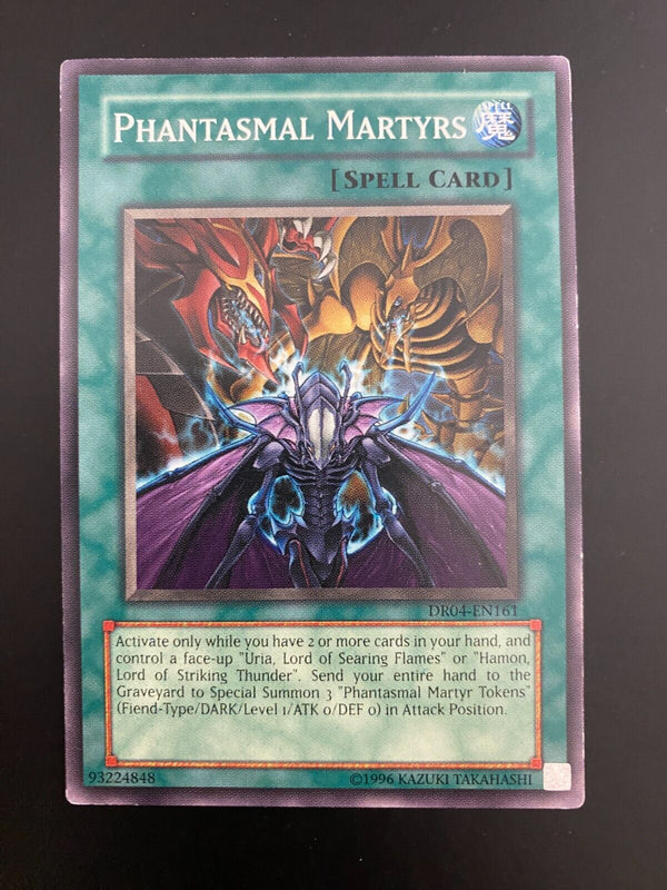 Yugioh Phantasmal Martyrs DR04-EN161 Unlimited Edition VLP