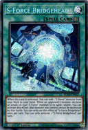 Yugioh S-Force Bridgehead BLVO-EN057 Secret Rare 1st Edition NM