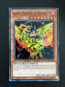 Yugioh Sacred Phoenix of Nephthys AC18-EN013 Super Rare 1st Edition NM