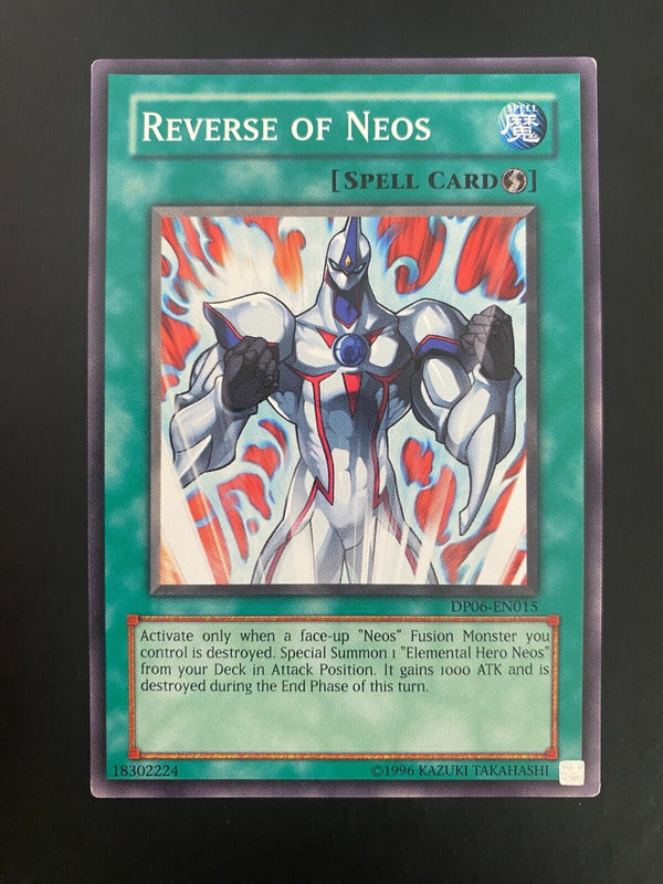 Yugioh Reverse Of Neos DP06-EN015 Common Unlimited Edition VLP/NM