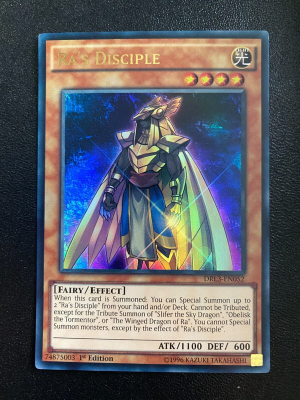 Yugioh Ra's Disciple DRL3-EN052 Ultra Rare 1st Edition MP/LP