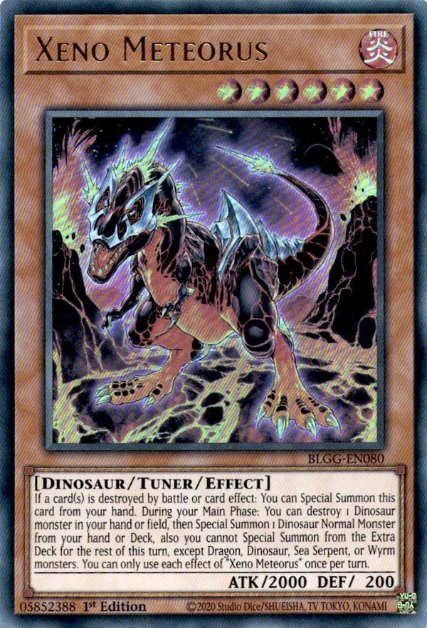 Yugioh Xeno Meteorus BLGG-EN080 Ultra Rare 1st Edition NM