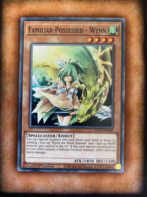 Yugioh Familiar-Possessed - Wynn SDCH-EN040 Common 1st Edition NM/MINT