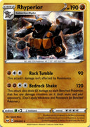 Pokemon Rhyperior 099/202 Sword Shield Base Holo NM