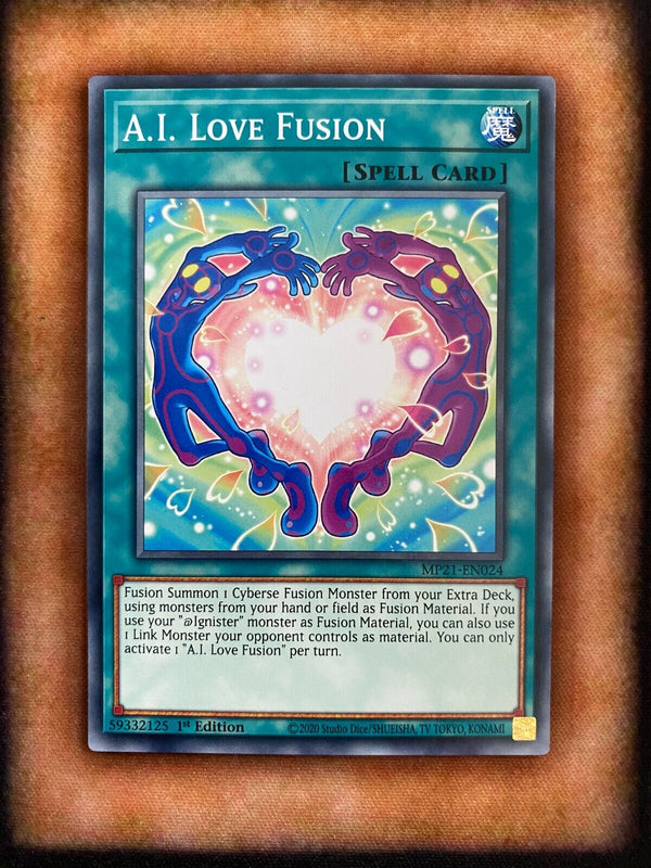 Yugioh A.I. Love Fusion MP21-EN024 Common 1st Edition NM/MINT