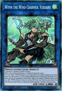 Yugioh Wynn the Wind Charmer, Verdant RA03-EN045 Collector’s Rare 1st Edition NM