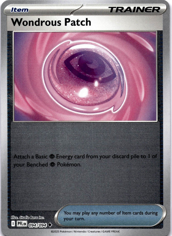 Pokemon Wondrous Patch 094/094 Phantasmal Flames Reverse Holo NM