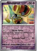 Pokemon Gimmighoul 087/182 Paradox Rift Reverse Holo NM