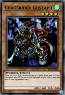 Yugioh Chaosrider Gustaph IOC-EN018 Super Rare Unlimited Edition NM