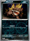 Pokemon Maschiff 141/193 Paldea Evolved Reverse Holo NM