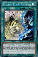 Yugioh Peaceful Planet Calarium CYAC-EN058 Secret Rare Misprint Anubis Shift NM