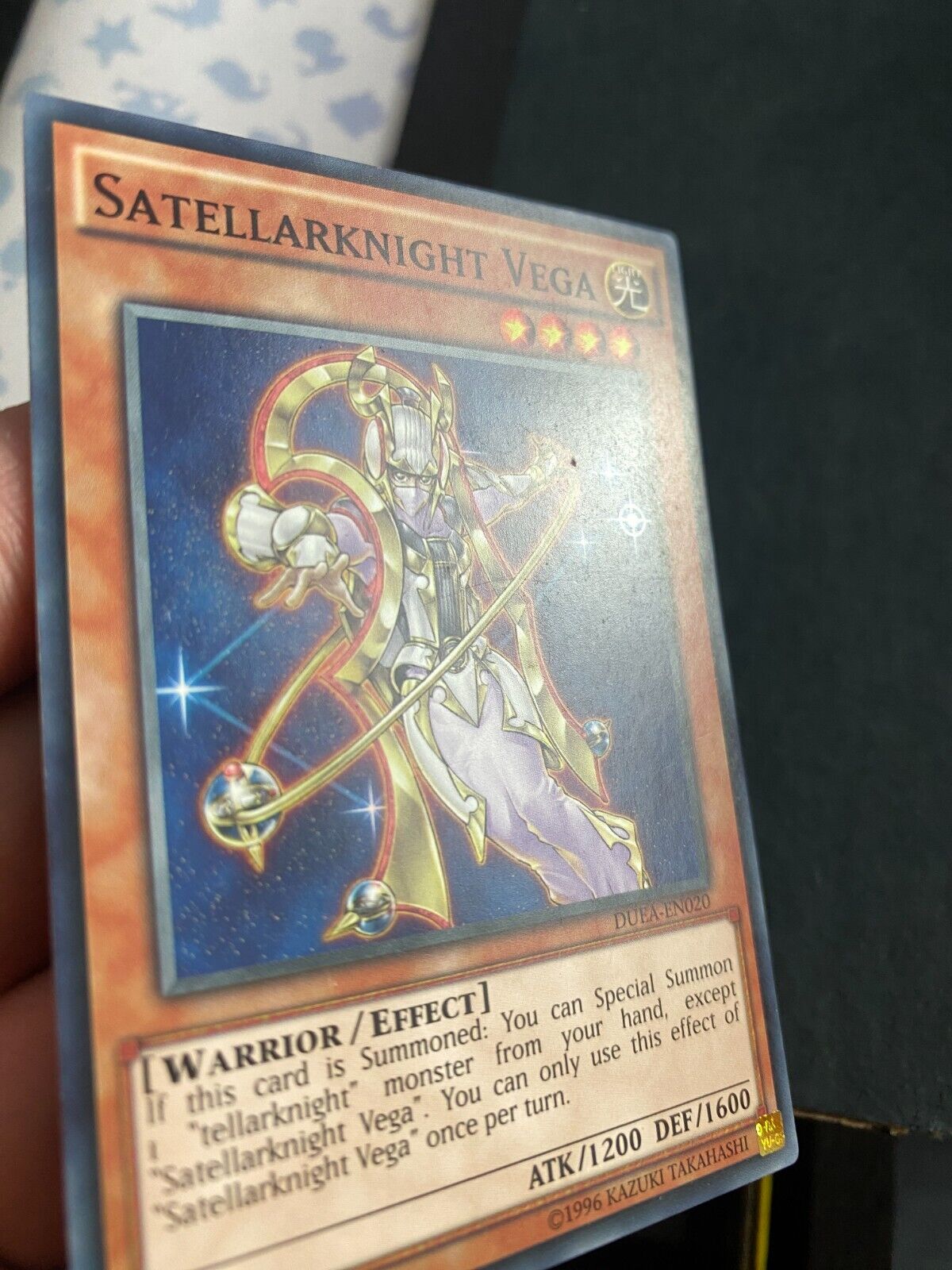 Yugioh Satellarknight Vega DUEA-EN020 Common 1st Edition MP