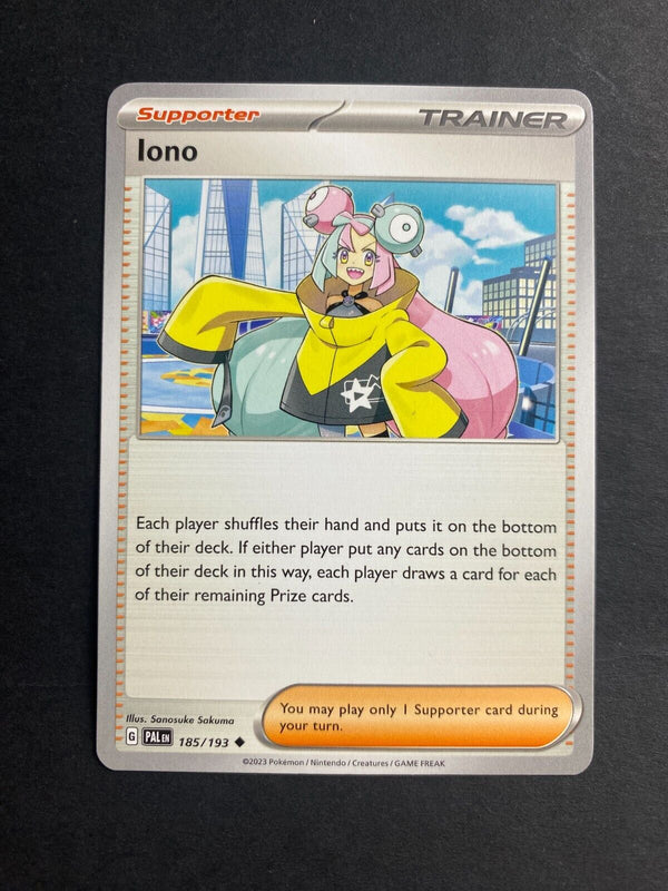 Pokemon Iono 185/193 Paldea Evolved Non Holo NM