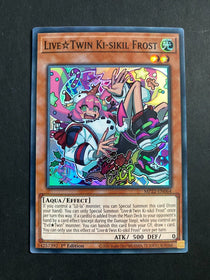 Yugioh Live☆Twin Ki-sikil Frost MP22-EN064 Super Rare 1st Edition NM