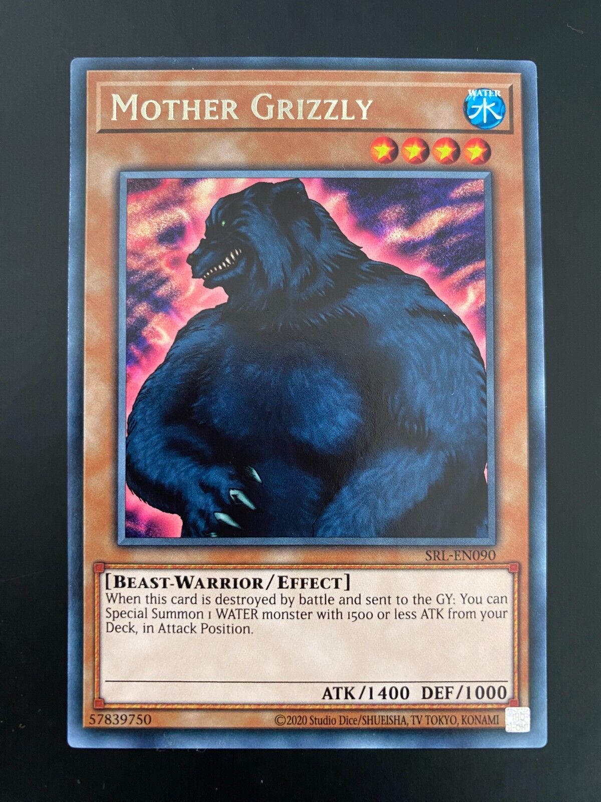 Yugioh Mother Grizzly SRL-EN090 Rare Unlimited Edition NM/MINT