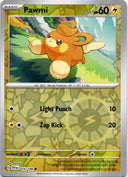 Pokemon Pawmi 074/198 Scarlet Violet Base Reverse Holo NM